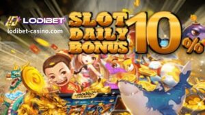 LODIBET Online Casino 10% na Bonus