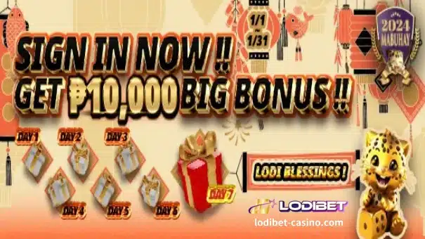 Blessings from LODIBET, log in to draw a prize of ₱10,000! !