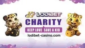 The LODIBET CHARITY x CLAIM ₱200,000 Bonus Campaign offers players an exciting opportunity to enjoy